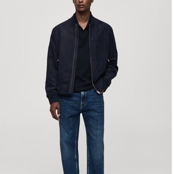 Men's Mango Bomber Jacket XXL - Picture 6 of 6